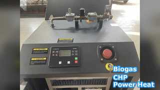 Sistema di alimentazione a energia pulita CHP a biogas da 130 kW