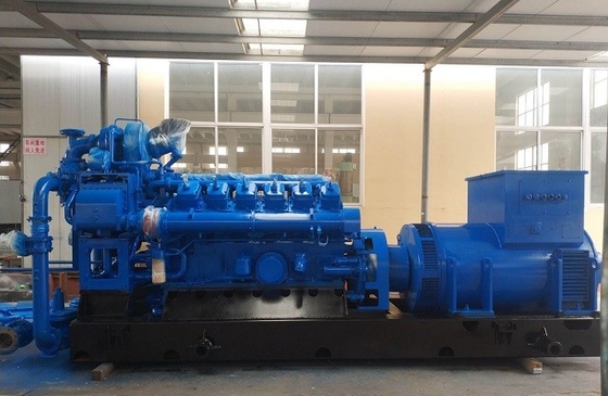 Un buon prezzo. Centrale elettrica continua lunga bassa del gruppo elettrogeno del biogas del gas naturale di tempo di impiego di velocità di motore 800KW 1000KVA in linea