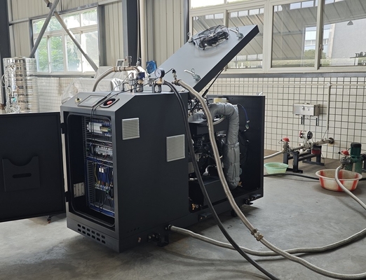 Un buon prezzo. 24 ore su 24, 7 giorni su 7, funzionamento continuo GHC a gas naturale a doppio combustibile raffreddato ad acqua 20kw 25kva con elevata efficienza complessiva in linea
