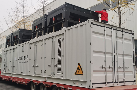 Un buon prezzo. Silencer equipaggiato 250KW 300KVA 500KW 625KVA Deutz Gas Naturale LNG Generatore CNG Set per campi di gas e petrolio all'aperto in linea