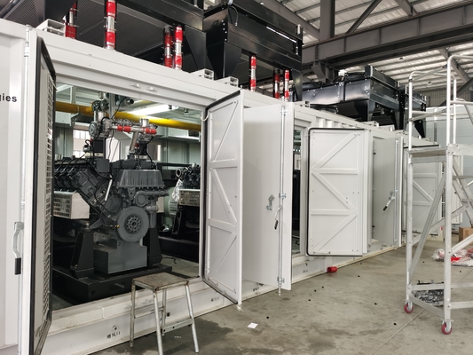 Un buon prezzo. Tipo di contenitore Ourdoor Rainproof Snowproof 250KW 500KW 625KVA 600KVA 1MW 1000KW Deutz Gas Naturale LNG Generatore CNG Set in linea