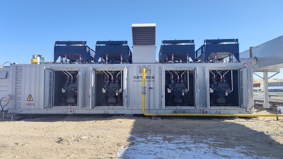 Un buon prezzo. Contenitore di raffreddamento alternatore raffreddato ad aria Tipo 500KW 1000KW 1MW 2MW 3MW LNG CNG Generatore Deutz per gas naturale per esterni in linea