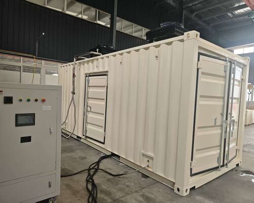 Un buon prezzo. Container Premium 120kW 150KVA Alta Efficienza Basso Rumore CHP a Gas Naturale in linea