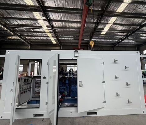 Un buon prezzo. Gruppo Elettrogeno Silenziato da Esterno Containerizzato da 400KW a Gas Naturale, Antipioggia, Insonorizzato, con Motore Yuchai da 400V in linea