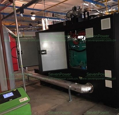 Un buon prezzo. CHP a gas naturale da 150 kVA, sistema di cogenerazione RPM1800 a bassa velocità e bassa rumorosità in linea