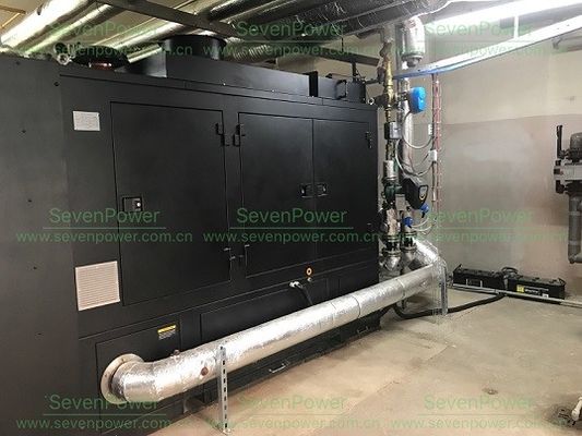 Un buon prezzo. Super silenzioso CHP 120KW calore e energia macchina Gas naturale combustibile con tetto insonorizzato in linea