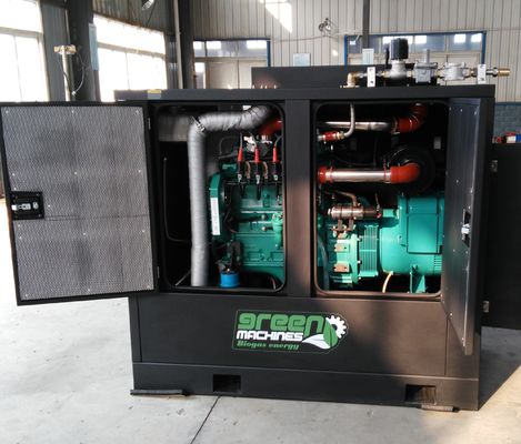 Un buon prezzo. Cogeneratore biogas CHP BHKW 30KW 40KVA Certificato CE per riscaldamento, acqua calda e alimentazione elettrica agricola in linea